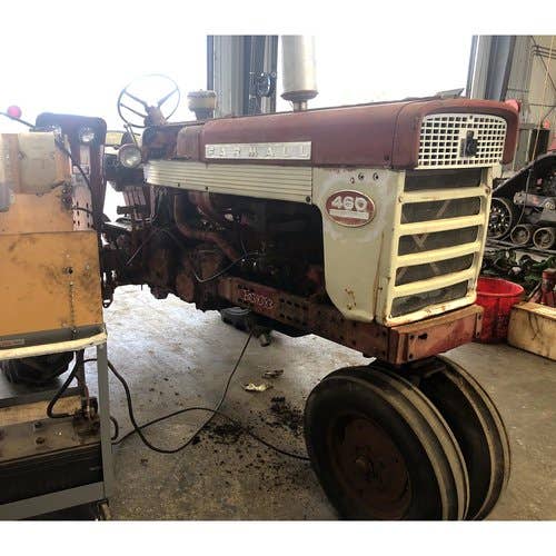1961 Used International 460 Tractor parts.