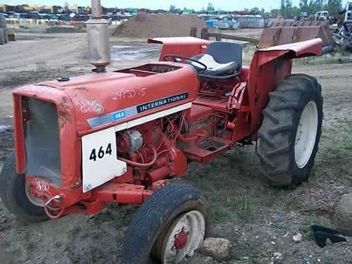 Used International 464 Tractor parts.