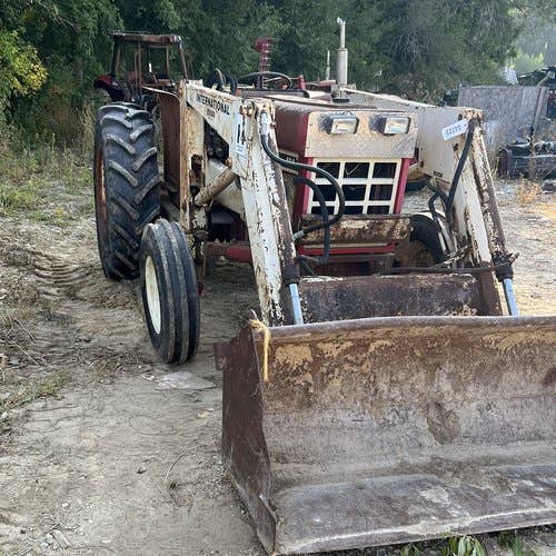 Used International 484 Tractor parts.