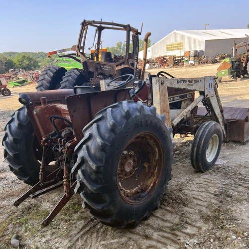 Used International 484 Tractor parts.