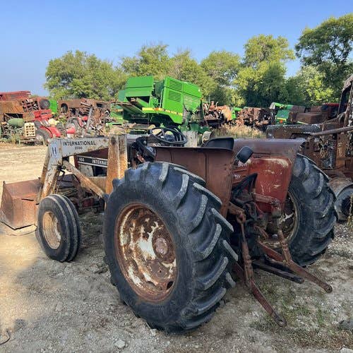 Used International 484 Tractor parts.
