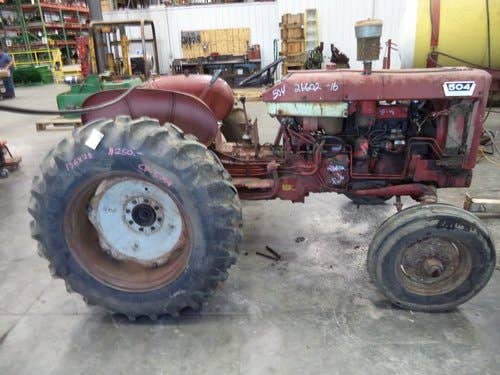 Used International 504 Tractor parts.