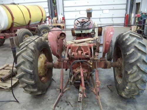 Used International 504 Tractor parts.