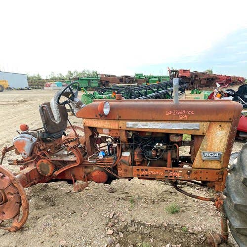 1962 Used International 504 Tractor parts.