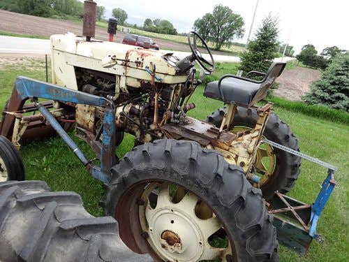 Used International 504 Tractor parts.