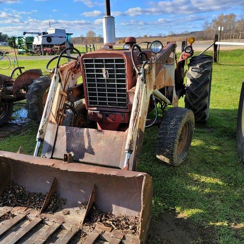 Used International 544 Tractor parts.