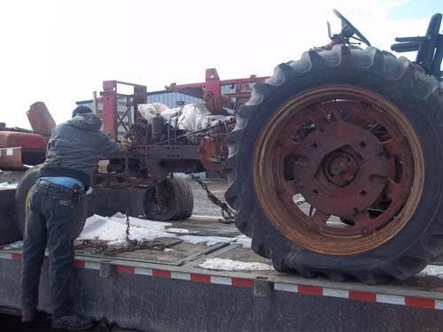 Used International 560 Tractor parts.