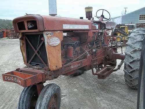 Used International 560 Tractor parts.