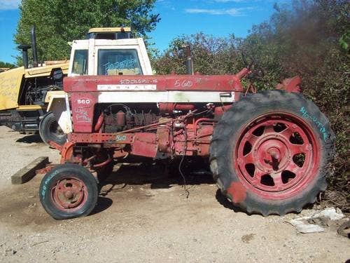 Used International 560 Tractor parts.