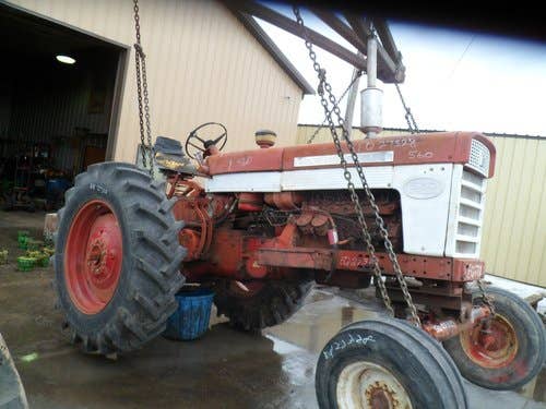 Used International 560 Tractor parts.