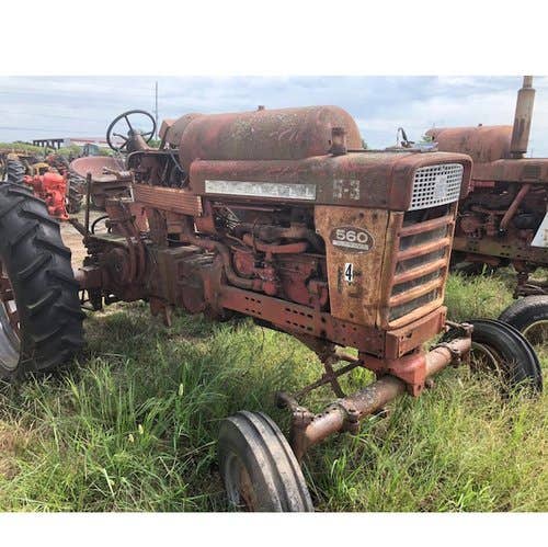 Used International 560 Tractor parts.