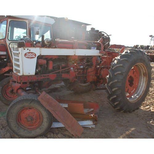 Used International 560 Tractor parts.