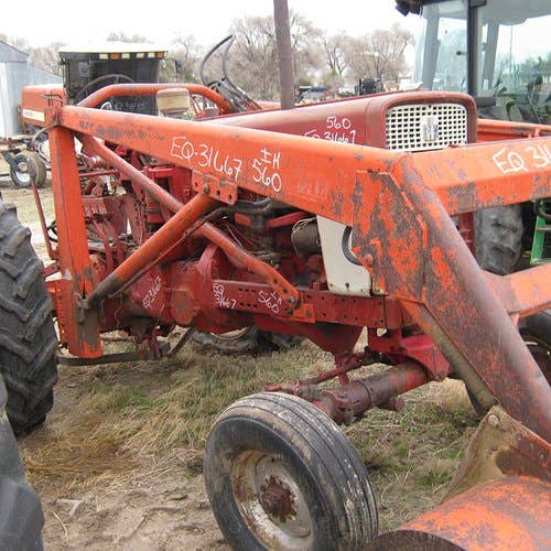 Used International 560 Tractor parts.