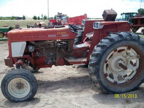 Used International 574 Tractor parts.