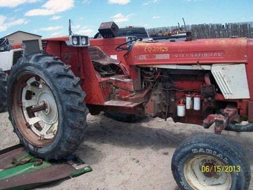 Used International 574 Tractor parts.