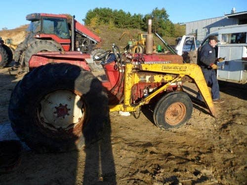 Used International 574 Tractor parts.