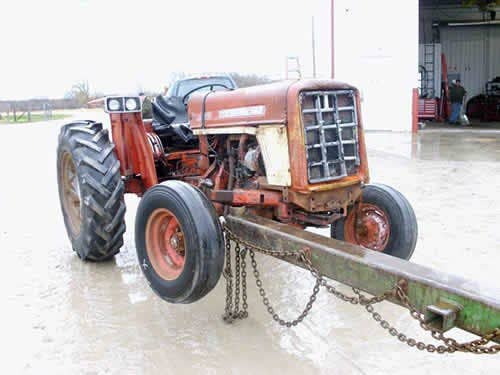 Used International 574 Tractor parts.