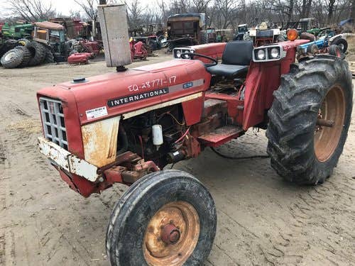 Used International 574 Tractor parts.
