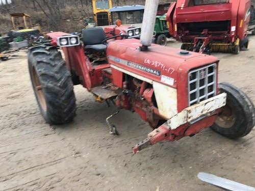 Used International 574 Tractor parts.