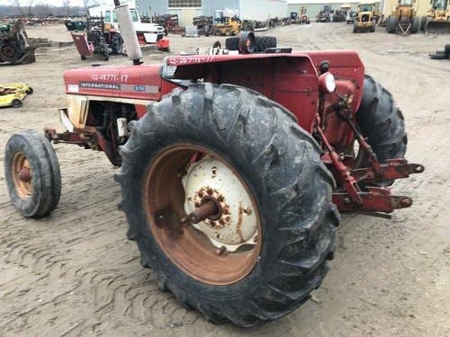 Used International 574 Tractor parts.