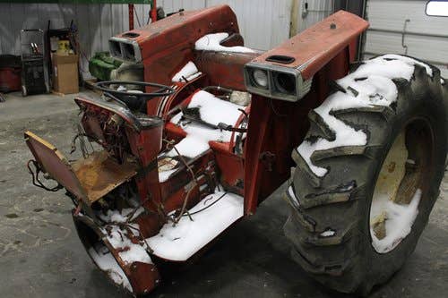 Used International 574 Tractor parts.