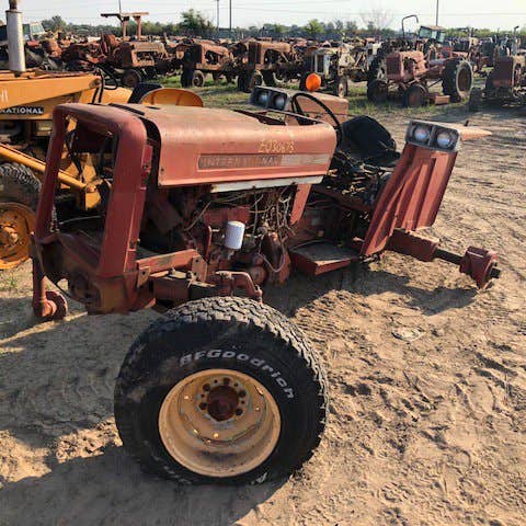 Used International 574 Tractor parts.