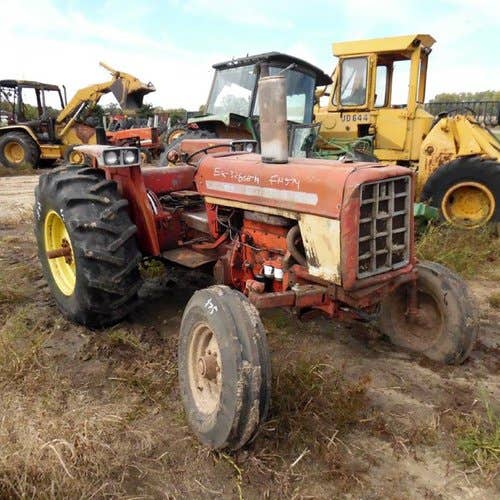 Used International 574 Tractor parts.