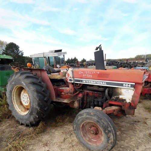 Used International 584 Tractor parts.