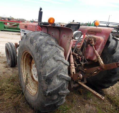 Used International 584 Tractor parts.