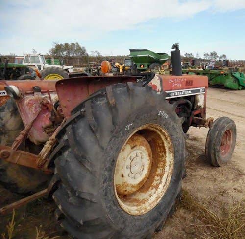 Used International 584 Tractor parts.