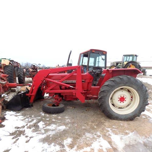 Used International 584 Tractor parts.