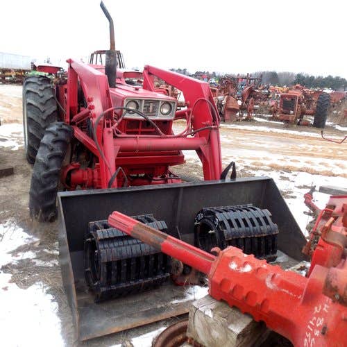 Used International 584 Tractor parts.