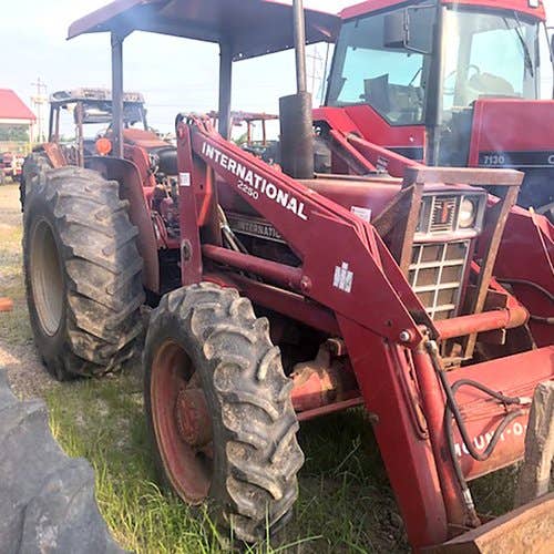 Used International 584 Tractor parts.