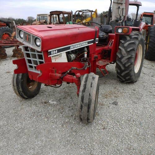Used International 584 Tractor parts.