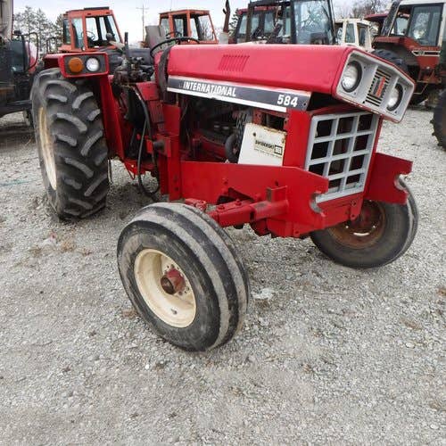 Used International 584 Tractor parts.