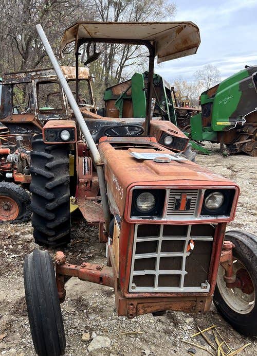 Used International 584 Tractor parts.