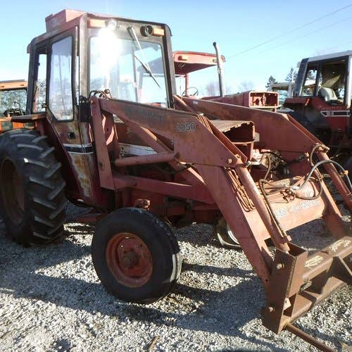 Used International 584 Tractor parts.