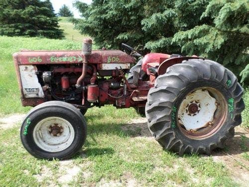 Used International 606 Tractor parts.