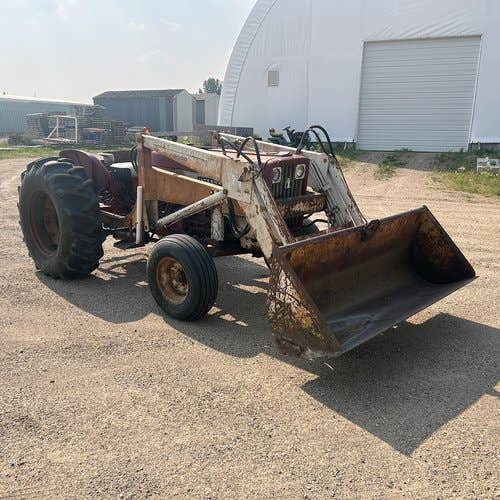 Used International 606 Tractor parts.