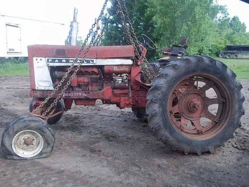 Used International 656 Tractor parts.