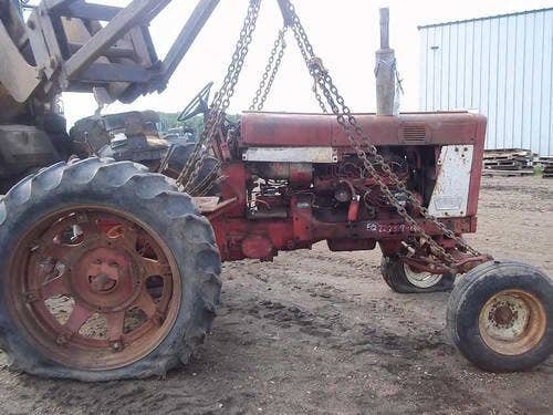 Used International 656 Tractor parts.