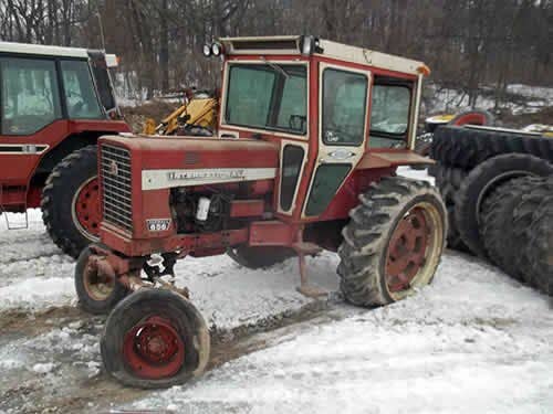 Used International 656 Tractor parts.