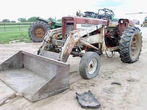 Used International 656 Tractor parts.