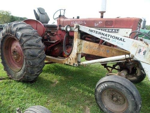 Used International 656 Tractor parts.