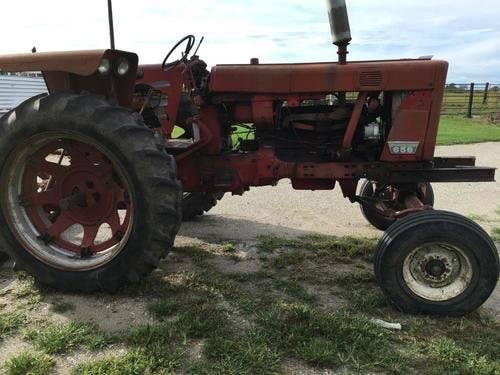 1971 Used International 656 Tractor parts.