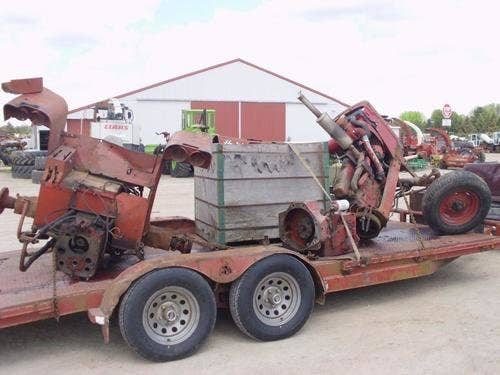 Used International 656 Tractor parts.