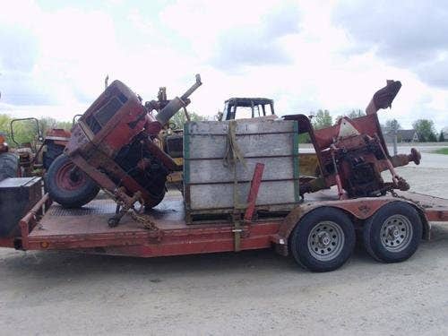 Used International 656 Tractor parts.