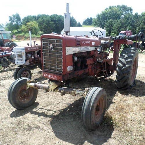 Used International 656 Tractor parts.