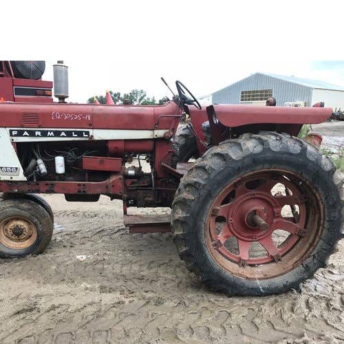 Used International 656 Tractor parts.