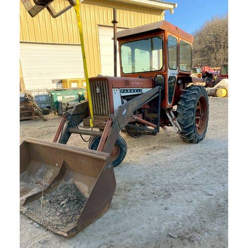 Used International 656 Tractor parts.